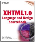 Cover of XHTML 1.0 Language and Design Sourcebook